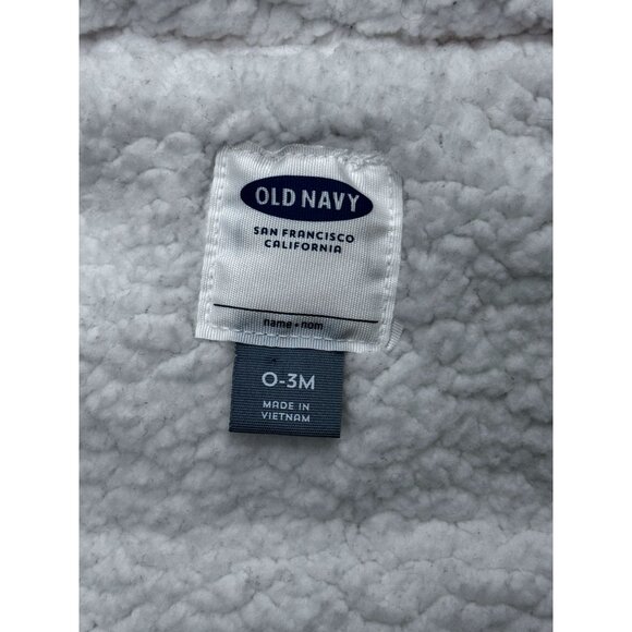 Old Navy Baby Flannel Quilted Vest Red Black Plaid Sherpa Lined Full Zip 0-3 Mo - Picture 4 of 7